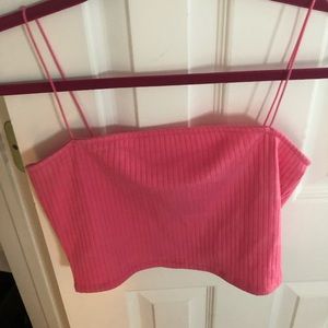 Pink Crop Tank top